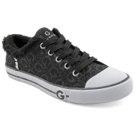 G By Guess Oona Womens Size 7.5 Black Athletic Sneakers Shoes G By Guess Oona Womens Size 7.5 Black Athletic Sneakers Shoes