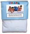 Colgate Wee-A-Way Waterproof Fitted Crib Mattress Cover, White