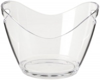 Prodyne G-2-C Two Bottle Bucket, Clear Prodyne G-2-C Two Bottle Bucket, Clear
