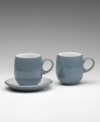 Lasting durability with handmade charm. The Azure collection from Denby is made from sturdy stoneware and hand-painted in mix and match patterns for a look unique to you.