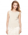 This simple shell from Jones New York is a layering essential. Try it with with blazers or cardigans!