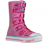 Skechers Girls' Twinkle Toes Shuffles Rising Star,Pink/Blue,US 1 M Skechers Girls' Twinkle Toes Shuffles Rising Star,Pink/Blue,US 1 M