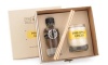 Archipelago Botanicals Signature Gift Set with Reed Diffuser & Candle - Pineapple Ginger