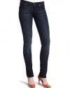 7 For All Mankind Women's Roxanne Jean with Luxes Piping, L'amour Empire Blue, 27