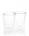 Luigi Bormioli Set of 2 Duos Double-Wall Old Fashioned Glasses, 10 oz.