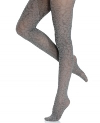 Flaunt your flower power. These sexy sheers from Berkshire feature a flirty floral pattern from toe to waist, for a look that's fun and free-spirited. Flaunt your flower power. These sexy sheers from Berkshire feature a flirty floral pattern from toe to waist, for a look that's fun and free-spirited.