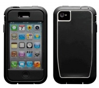 Case-Mate Phantom Case for Apple iPhone 4/4S (Black/White) Case-Mate Phantom Case for Apple iPhone 4/4S (Black/White)