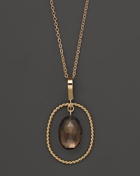 Rosecut smoky quartz adds rich sparkle to 14K yellow gold. By Nancy B. Rosecut smoky quartz adds rich sparkle to 14K yellow gold. By Nancy B.