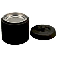 RSVP Stoneware Grease Keeper - Black RSVP Stoneware Grease Keeper - Black