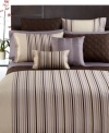 Ultra-modern with an undeniable sense of chic, Quadrus Stripe shams from Hotel Collection feature a sophisticated stripe print in luxurious, 400-thread count Pima cotton treated with a wrinkle-resistant finish. Zipper closure; double-flange edge. (Clearance)