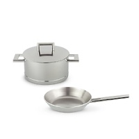 John Pawson for Demeyere 3-piece Cookware Set. Designer John Pawson's exceptional line of cookware combines functional sophistication, the highest design values and a seamless union of form and function. John Pawson for Demeyere 3-piece Cookware Set. Designer John Pawson's exceptional line of cookware combines functional sophistication, the highest design values and a seamless union of form and function.