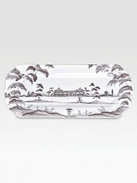 A winsome yet modern platter features age-old decorative techniques in fine stoneware, lending a dash of adventure to any culinary creation. From the Country Estate CollectionCeramic stoneware15W X 6HDishwasher- & microwave-safeImported A winsome yet modern platter features age-old decorative techniques in fine stoneware, lending a dash of adventure to any culinary creation. From the Country Estate CollectionCeramic stoneware15W X 6HDishwasher- & microwave-safeImported