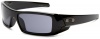 Oakley Men's GasCan Sunglasses,Polished Black Frame/Grey Lens,one size