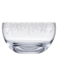 Etched with stems of leafy foliage, the lovely Gardner Street bowl from kate spade emanates fresh, contemporary elegance in luminous crystal. A beautiful gift for style-minded brides. Etched with stems of leafy foliage, the lovely Gardner Street bowl from kate spade emanates fresh, contemporary elegance in luminous crystal. A beautiful gift for style-minded brides.