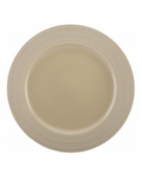 Elegance comes easy with the Fair Harbor round platter, perfect for roast chicken or grilled steak. Durable stoneware in a serene sandy hue is half glazed, half matte and totally timeless. Elegance comes easy with the Fair Harbor round platter, perfect for roast chicken or grilled steak. Durable stoneware in a serene sandy hue is half glazed, half matte and totally timeless.