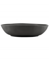 Find stylish versatility in the organic shape and matte-glazed finish of the large Casual Luxe serving bowl from Donna Karan by Lenox. Durable stoneware in modern black is an ideal host for everyday meals and a natural go-to for entertaining.