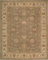Nourison Rugs Heritage Hall Collection HE09 Olive Round 9' x 9' Area Rug