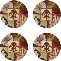 Set of 4 Absorbent Coasters - Facade II Set of 4 Absorbent Coasters - Facade II