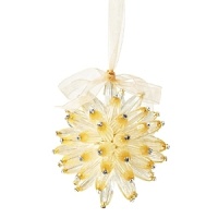 A festive holiday ornament from Kim Seybert. A festive holiday ornament from Kim Seybert.