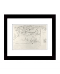 With an effortless style that's easy to love, this Park Setting art print from Lauren Ralph Lauren brings understated charm to eat-in kitchens or casual dining rooms. A smooth black frame maintains the minimalist aesthetic. With an effortless style that's easy to love, this Park Setting art print from Lauren Ralph Lauren brings understated charm to eat-in kitchens or casual dining rooms. A smooth black frame maintains the minimalist aesthetic.