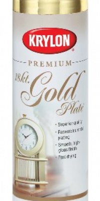 Krylon 1000 Premium Metallic Spray Paint, Gold Krylon 1000 Premium Metallic Spray Paint, Gold