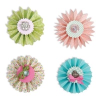 Sizzix 657330 Bigz Pro Die, Rosettes by Beth Reames and Lynda Kanase Sizzix 657330 Bigz Pro Die, Rosettes by Beth Reames and Lynda Kanase