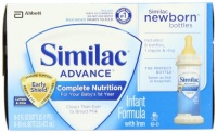Similac Advance Newborn, Ready to Feed, 2-Fluid Ounces (Pack of 48) (Packaging May Vary) Similac Advance Newborn, Ready to Feed, 2-Fluid Ounces (Pack of 48) (Packaging May Vary)