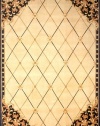 Area Rug 8x11 Rectangle European Beige Color - Momeni Maison Rug from RugPal