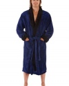 Men's Water Absorbent 15 oz Fleece Bathrobe