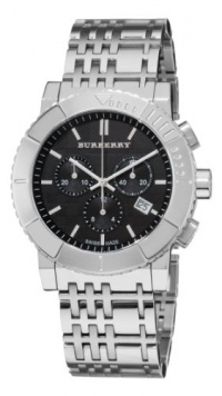 Burberry Men's BU2304 Trench Chronograph Black Chronograph Dial Watch Burberry Men's BU2304 Trench Chronograph Black Chronograph Dial Watch