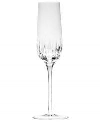 Lend chic sophistication to special occasions with the Soho Brilliance flute. Deep vertical cuts enhance an already-dazzling crystal stemware collection from Reed & Barton. Lend chic sophistication to special occasions with the Soho Brilliance flute. Deep vertical cuts enhance an already-dazzling crystal stemware collection from Reed & Barton.