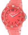 Kenneth Cole REACTION Women's RK4122 Transparent Clear Pink Analog Watch