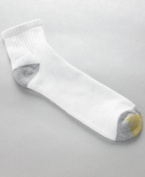 The gold standard in socks. These Gold Toe athletic socks are soft, breathable and absorbent to keep feet cool and dry.