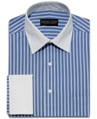 White-collar classic. This Donald Trump dress shirt keeps you boardroom ready. White-collar classic. This Donald Trump dress shirt keeps you boardroom ready.