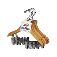 Wood Children's Clips Hanger (Set of 5) Wood Children's Clips Hanger (Set of 5)