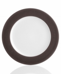 Make everyday meals a little more fun with mix-and-match dinnerware from Noritake. With clean, modern dinner plates dressed in two contrasting hues-one glazed, one matte-you can create a tabletop with endless possibilities. Make everyday meals a little more fun with mix-and-match dinnerware from Noritake. With clean, modern dinner plates dressed in two contrasting hues-one glazed, one matte-you can create a tabletop with endless possibilities.