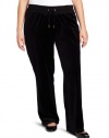 Calvin Klein Women's Plus-Size Wmn Velour Pant