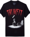 Express yourself as you rock the half pipe in this Trukfit tee.