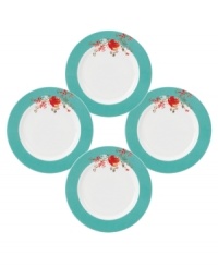 Make any meal sing with these irresistible dessert plates. A splash of bright watercolor-inspired birds and florals adorn bone china. Built for lasting luster and strength, the Chirp collection of dinnerware and dishes from Lenox goes from oven to freezer to dishwasher to the table. Make any meal sing with these irresistible dessert plates. A splash of bright watercolor-inspired birds and florals adorn bone china. Built for lasting luster and strength, the Chirp collection of dinnerware and dishes from Lenox goes from oven to freezer to dishwasher to the table.