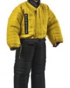 Dean & Tyler Full Protection Bite Suit, Yellow/Black, Fits 5.10-Feet to 6.2-Feet Height and 174 to 187-Pound Weight