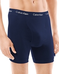 Calvin Klein offers up its signature style in super comfy cuts. Calvin Klein offers up its signature style in super comfy cuts.