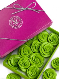 Twelve vibrant green scented flowers that look pretty and smell great. 1.7 oz. 