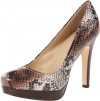 Calvin Klein Women's Kendall Two Tone Platform Pump