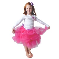 Tutu Moi Little Girls Ella Hot Pink Tutu Outfit Set 6-7 Tutu Moi Little Girls Ella Hot Pink Tutu Outfit Set 6-7