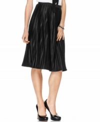 Pleasing pleats give an on-trend look to this Jones New York essential. Pair it with heels and a blouse for chic work style! Pleasing pleats give an on-trend look to this Jones New York essential. Pair it with heels and a blouse for chic work style!