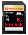 SanDisk Extreme Pro 8 GB SDHC Class 10 UHS-1 Flash Memory Card 95MB/s SDSDXPA-008G-AFFP