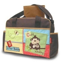 Fisher-Price Luv U Zoo Diaper Bag, Brown Fisher-Price Luv U Zoo Diaper Bag, Brown