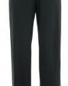 Eileen Fisher Charcoal Washable Stretch Crepe Straight Leg Pant X-Large