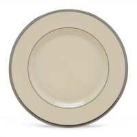 Lenox Tuxedo Platinum Ivory China Salad Plate Lenox Tuxedo Platinum Ivory China Salad Plate