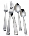 R+B Everyday Durham Matte 18/0  Stainless Steel 45 Piece Flatware Set, Service for 8